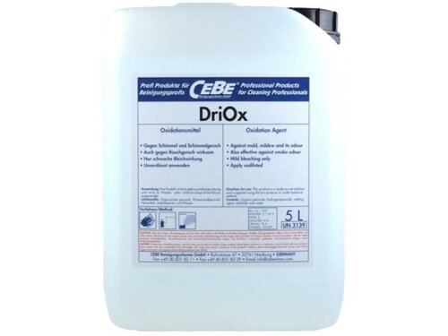Cebe DriOx 5 Liter -  Geruchsneutralisation bei Totengeruch, Schimmelgeruch